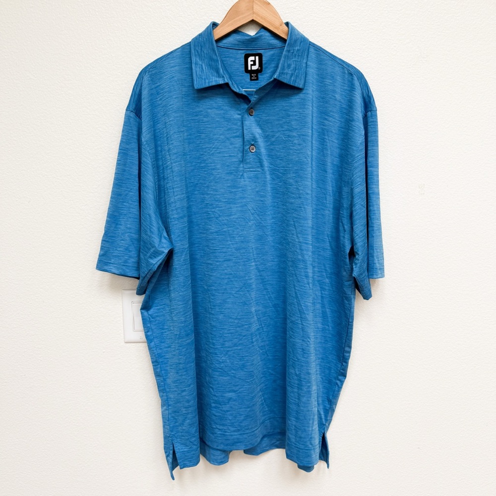 Foot Joy Men’s Performance Golf Polo Blue Size XXL